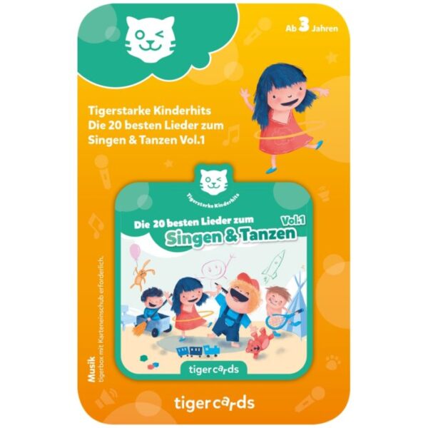 tigercard – Die 20 besten Lieder zum Singen & Tanzen