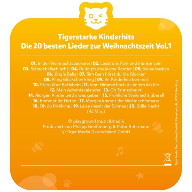 tigercard – Die 20 schönsten Weihnachtslieder – Bild 3