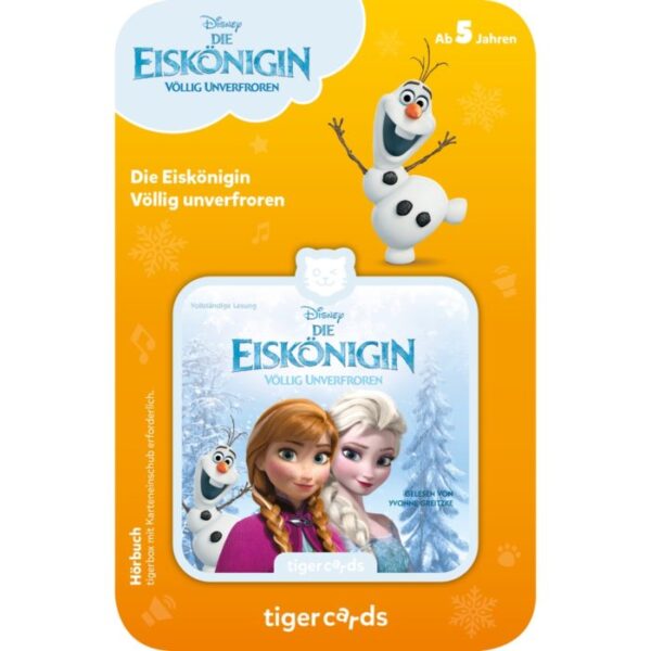 tigercard – Die Eiskönigin – Völlig unverfroren