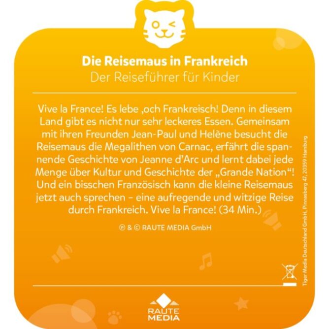 tigercard – Die Reisemaus in Frankreich – Bild 3