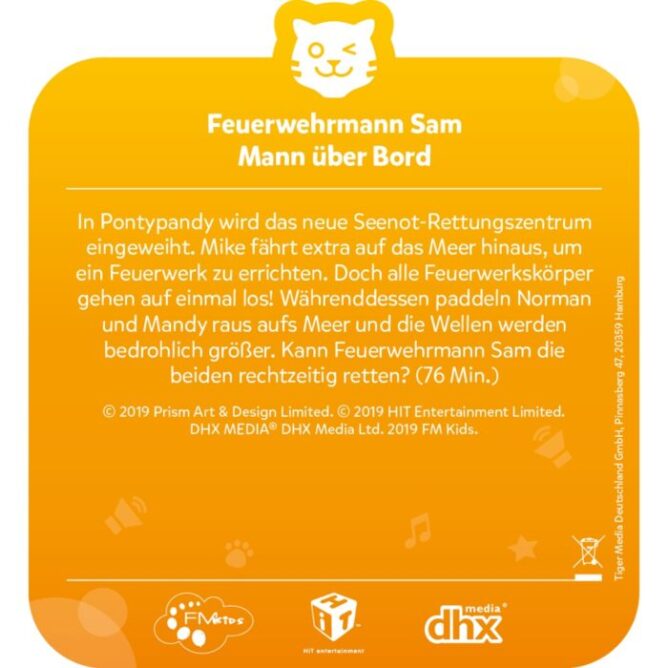 tigercard – Feuerwehrmann Sam – Mann über Bord – Bild 3