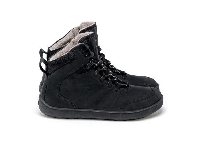 Winter Barfußschuhe Be Lenka Ranger - All Black – Bild 6