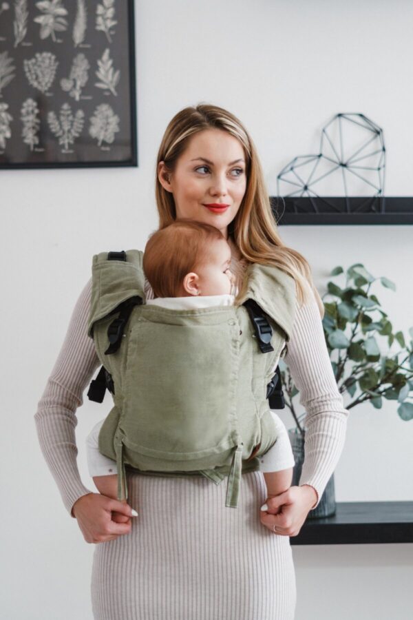 Baby carrier - Be Lenka Mini - Unicolor - Green