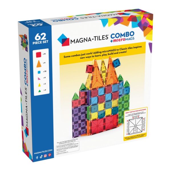 Magna-Tiles® Combo Set (62-teilig) – Bild 3