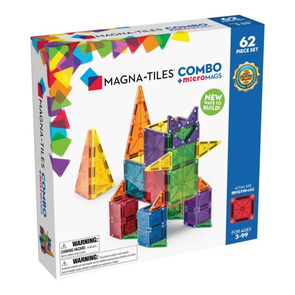 Magna-Tiles® Combo Set (62-teilig)